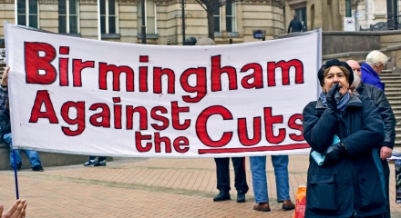 Bham against the cuts